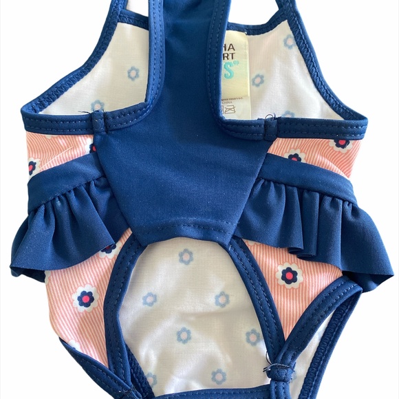 NEW MARTHA STEWART Dog Size XS Floral Swim Suit Teacup Dog - Picture 5 of 7